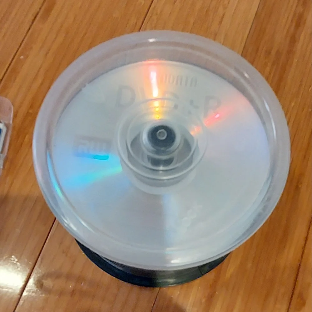 100 count dvdrs, brand new